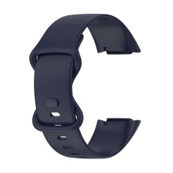 Killer Deals Silicone Strap For Fitbit Charge 5 M l - Navy - Strap Only Watch Excluded