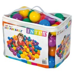 Intex Multi-coloured 100 Piece Fun Balls