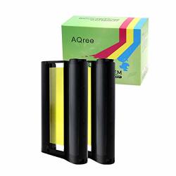 Aqree 2PACK Compatible Canon 4 X 6 Ink For Selphy CP900 CP910 CP1200 CP1300 Printer Ribbon No Paper 2X Ink Cartridges