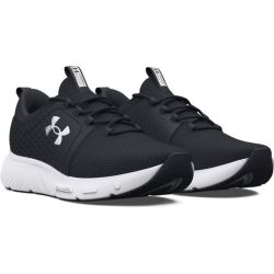 Under Armour Women's Charged Decoy Road Running Shoes - Black white
