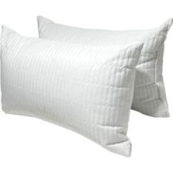 Quilted Patterned Standard Pillow Pair