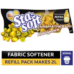 Sta-Soft Aroma Indulgence Fabric Softener Refill 500ML