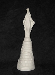 20cm Our Lady Of Lebanon Marble Statue - Small