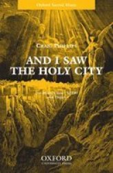 And I Saw The Holy City Sheet Music Vocal Score