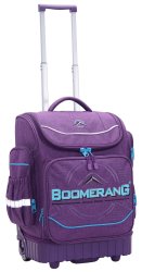 XL 3 Division Trolley Backpack Purple