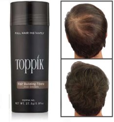 Toppik Hair Building Fibers 27.5g Medium Brown - The Instant Hair Loss Solution - 75 Day Supply