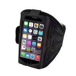 Network Armband For Iphone 5 Iphone 5S Iphone 5C Also Fits Ipod Touch 5G Samsung Galalxy S5 MINI S4 MINI S3 MINI Sony Xperia Z1 Black