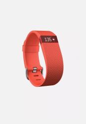 Fitbit Charge HR Small Activity Tracker in Tangerine
