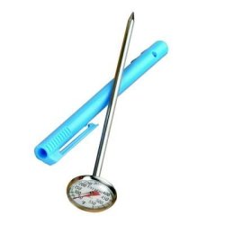 Taylor Precision Products Bi-therm Standard Grade Instant Read Bi-metal Thermometer 5-INCH Stem 1-INCH Dial 50- To 550-DEGREES Fahrenheit By Taylor