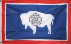 2X3 Wyoming State Flag Us Usa American Flags By Rfc