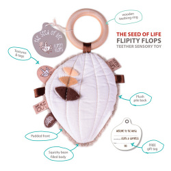 O.b. Designs Flipity Flop Seed Of Life Sensory Toy