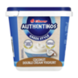 Clover Authentikos Coconut Double Cream Yoghurt 750G