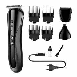 Gonikm 3 In 1 Electric With 4 Limit Combs Shaver Nose Beard Hair Trimmer Beard & Mustache Trimmers