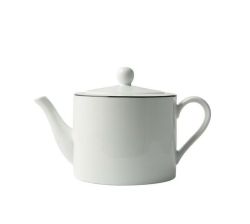 Premium Porcelain Teapot With Black Band