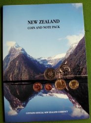 Coin note Pack New Zealand 1990 Proof.