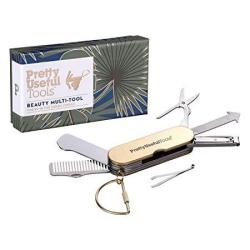 Pretty Useful Tools 5-IN-1 Gold Beauty Multi Function Tool With Carabineer