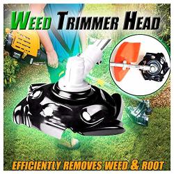 Lawn Mower Sharpener Head Weed Trimmer Head Weed Trimmer Grass Trimmer Head For Power Mower Black