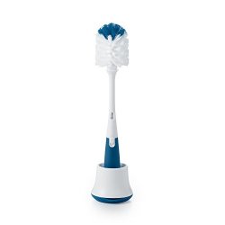 Oxo Tot Bottle Brush With Nipple Cleaner And Stand Navy