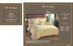 Black Friday Cotton Boutique 300tc Egptian Cotton Bed Spread Comforter Set Queen Sized