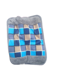 Grey Checkered Electrothermal Water Bottle