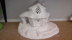 Fairy House By Pro Art Ceramic Art Shop - 28 Cm In Height With Base