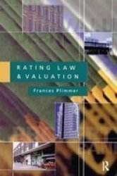 Rating Law And Valuation Hardcover