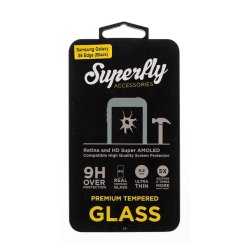 Superfly Tempered Glass Samsung Galaxy S6 Edge V2 - Black