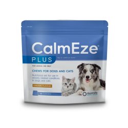 Plus Calming Chews For Dogs & Cats Flavoured Pouch Of 30