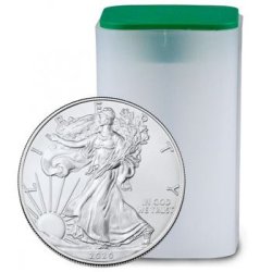 20 x One Ounce 2020 Silver American Eagle Coin