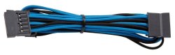 - Premium Individually Sleeved Sata Cable - Blue black