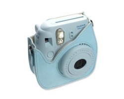Clover Insta Case Bag With Strap For Fujifilm Instax MINI 8 MINI 9 Camera - Blue