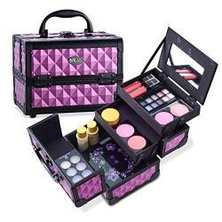 Mua Limited Cosmetic Aluminum Train Case Compact Makeup Storage Organiser Beauty Box With Lock ...