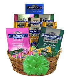 Grand Ghirardelli Chocolate Array Gift Basket S