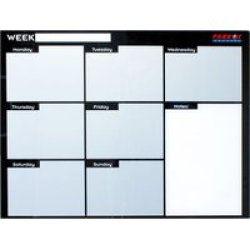 Parrot Products Cast Acrylic Weekly Planner Cast Acrylic 600 X 450MM