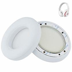 Studio Earpads Replacement Ear Cushions Compatible With Beats Studio 2 Wireless wired B0500 B0501 And Studio 3 Over Ear Headphones Headphone Replacement Parts Repair Kit White