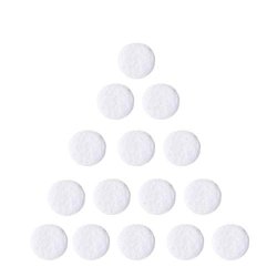 Cotton Filter Seagold 100PCS 10 Mm Microdermabrasion Cotton Filters Replacement Facial Vacuum Filters For Comedo Suction Microdermabrasion White