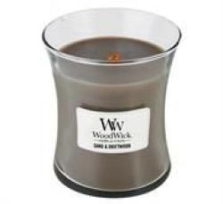 Woodwick Candle Sand And Driftwood Medium