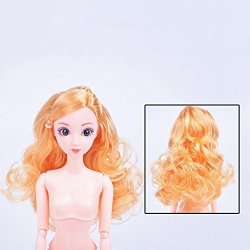Eiaagi Nude Doll With Head 12 Joint Moving Naked Bodies Diy Toys Accessories Gift Girl