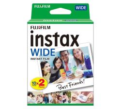 Fujifilm Instax Film Wide Double Pack 20 Sheets White