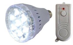 Sa Power Up 3.5W Rechargeable LED Light Bulb - Screw Single