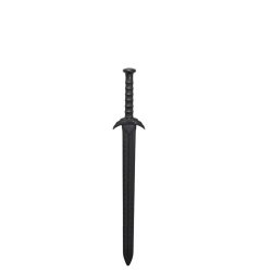 Twin Tower Long Sword Plastic Training Black 34INCH