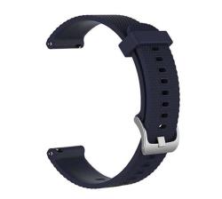 Garmin Vivoactive 3 Compatible Watch Band - Navy Blue Size-s-m