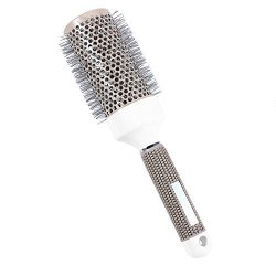 Nano Thermal Ceramic & Ionic Round Barrel Hair Brush Yosoo Professional Barber Hairdressing Styling Brushes 2INCH Perfect For Hair Drying Styling Curling Adding Hair