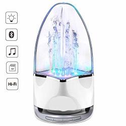 Tiaotiao Bluetooth Wireless Speakers Portable Powerful Stereo Sound With LED Light Show Dance Water Fountain Speakers Musicbox