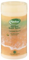 Radox Herbal Bath Salts-tranquility-with Ylang Ylang & Chamomile-500 Gram