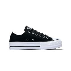 Converse - Ctas Lift Ox Black black white Ladies Low Top Leather Sneakers
