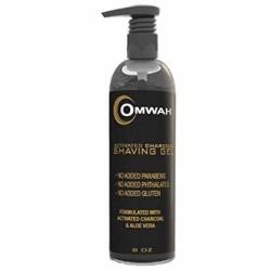 Omwah Activated Charcoal Shaving Gel 8 Oz