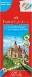 Faber-Castell 12 Colour Full Length Ecopencils