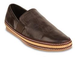 Luciano Rossi Slip-On Brown Loafers