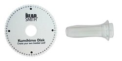 64 Slot Kumihimo Disk Plus Clear Kumihimo Handle.for Use With Up To 40 Strings Extra Thick Foam For Fine Threads Wire & Beaded Kumihimo